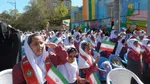 همراهی دختران شهید 