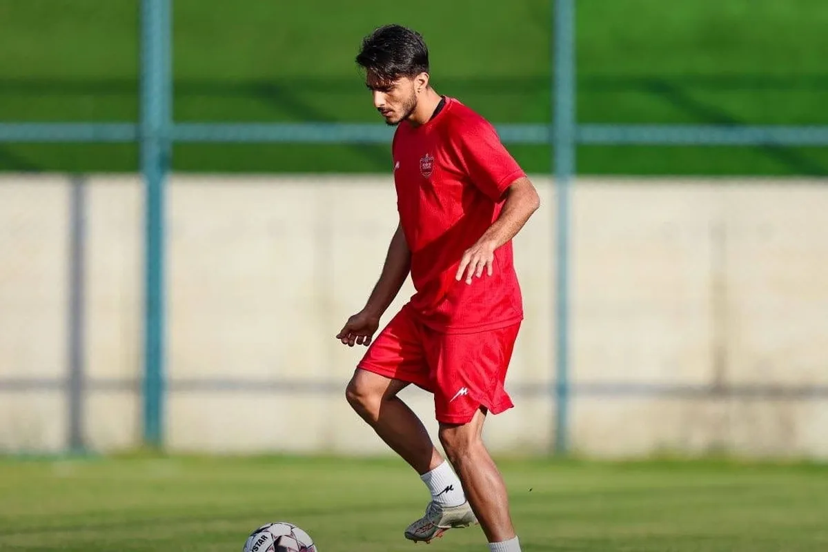 صادقی با پرسپولیس تمرین کرد