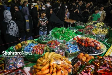 آیین سینی گردانی حضرت قاسم علیه السلام در شب هشتم محرم