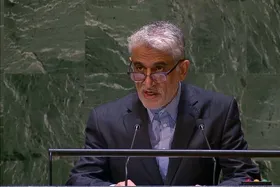 دیدار نماینده جمهوری اسلامی در سازمان ملل با گوترش | ایران به استفاده از حق پاسخگویی در دفاع مشروع خود ادامه خواهد داد
