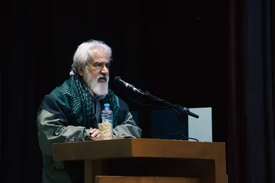  مراسم رونمایی کتاب «آسید محسن» شخصیت نگاری تئاتر مشهد 