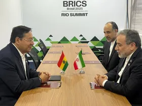 عراقچی با رئیس جمهور بولیوی دیدار کرد