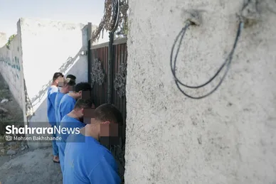گزارش تصویری | بازسازی صحنه قتل در جاده شهرک صنعتی فردوسی مشهد
