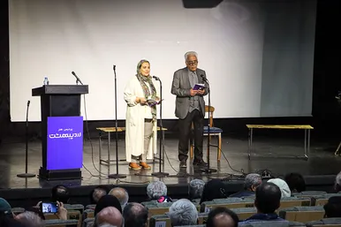 مراسم بزرگداشت استاد علی آزادنیا پیشکسوت تئاتر و سینما