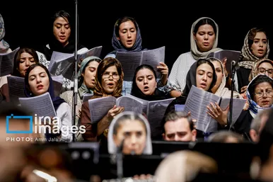 گزارش تصویری | تمرین ارکستر سمفونیک تهران