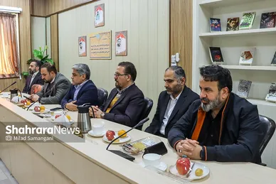 گزارش تصویری | دیدار شهردار مشهد با فرمانده سپاه امام‌رضا (ع) به مناسبت هفته بسیج (۴ آذر ۱۴۰۳)