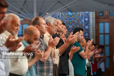 نماز عید سعید قربان در حرم مطهر رضوی (۲۸ خرداد ۱۴۰۳)