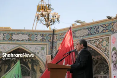 گزارش تصویری | آیین اذن خدمت کاروان خدام الحسین (ع) شهرداری مشهد