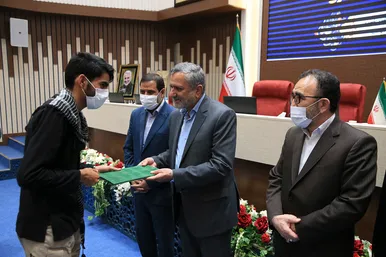 تقدیر دست اندرکاران ستاد خدمات سفر خراسان رضوی با حضور معاون اجرایی رییس جمهور‎‎