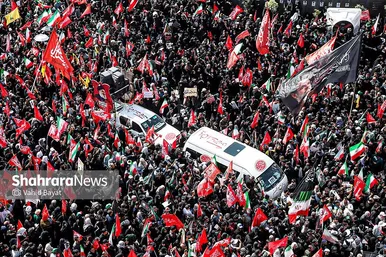 گزارش تصویری | تشییع پیکر امام شهید در تهران (۱۵ تیر ۱۴۰۵) - ۱