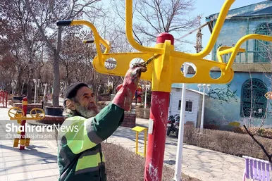رنگ بهار در خیابان‌های مشهد