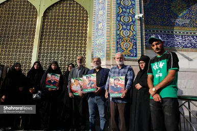 گزارش تصویری | بزرگداشت مقام سرباز در حرم مطهر رضوی
