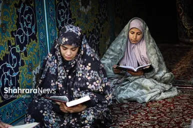 گزارش تصویری | اعتکاف بانوان در حرم امام رضا (ع)