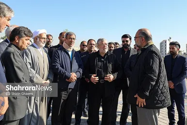 گزارش تصویری |  بازدید استاندار خراسان رضوی از پایانه مسافربری امام رضا (ع)، پروژه ایوان سلام و راه‌آهن مشهد