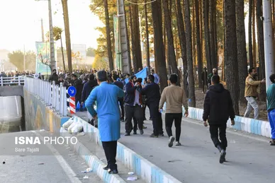 تصاویری از حادثه تروریستی گلزار شهدای کرمان