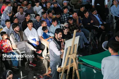 عکس‌هایی از گرامیداشت روز جهانی «فرهنگ هزاره‌ای» در مشهد
