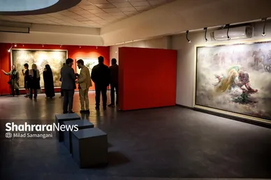 گزارش تصویری | نمایشگاه عاشورایی «رستاخیز»