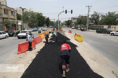 آماده سازی معابر برای بازگشایی اراضی منتهی به‌پادگان ارتش در مشهد
