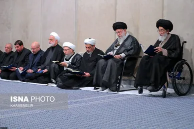 مجلس بزرگداشت شهدای خدمت در محضر مقام معظم رهبری