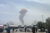 ادامه امدادرسانی برای حادثه انفجار بندر شهید رجایی (۶ اردیبهشت ۱۴۰۴)