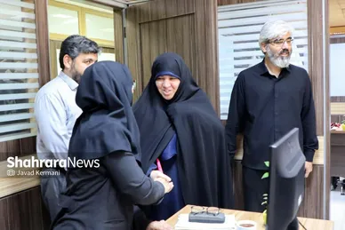 بازدید جمعی از مسئولین شهری مشهدمقدس از موسسه فرهنگی شهرآرا (۲) (۱۶ مرداد ۱۴۰۳)