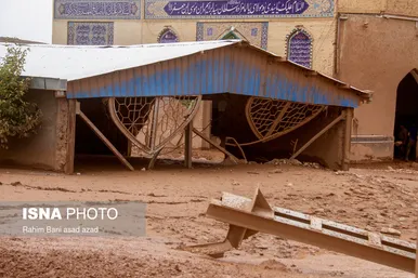 خسارات سیل در روستاهای کرمان