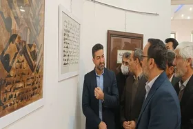 آغازبه&zwnj;کار نمایشگاه خوشنویسی و تذهیب هنرمندان تایباد و هرات افغانستان