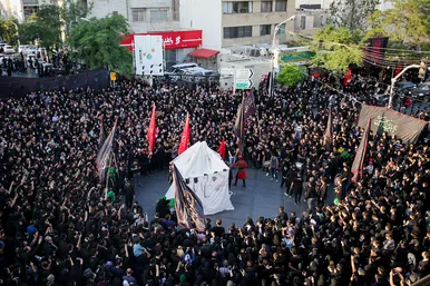 آیین خیمه سوزان عصر عاشورا