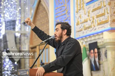 گزارش تصویری | مراسم چهلمین روز شهادت رهبر شهید انقلاب اسلامی در حرم مطهر رضوی