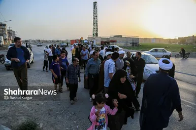 بازدید مسئولان کشوری و شهری از حاشیه شهر مشهد