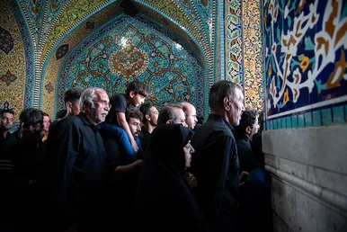 عزادرای شهادت امام رضا (ع) در حرم مطهر رضوی
