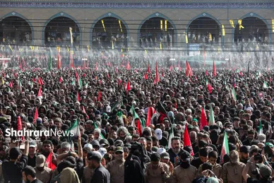 گزارش تصویری | عکس‌هایی از روز دوم وداع در مصلی بزرگ تهران (۱۴ تیرماه ۱۴۰۵)