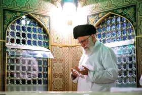 آماده&zwnj;سازی بارگاه مطهر رضوی برای میزبانی از پیکر رهبر شهید