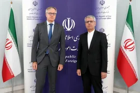دیدار سفیر جدید آلمان در ایران با سخنگوی وزارت امور خارجه