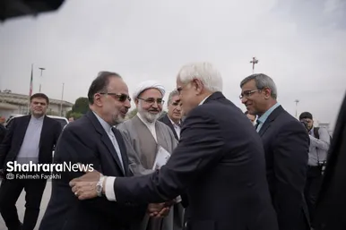گزارش تصویری | ورود معاون اول رئیس جمهوری به مشهد