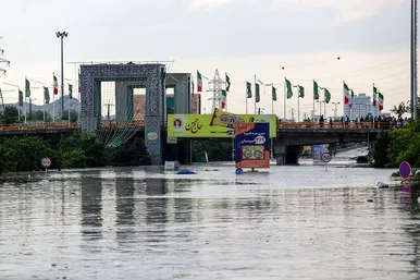 سیل در مشهد