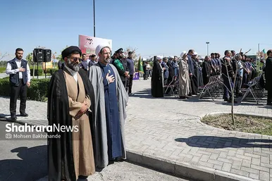 گزارش تصویری | پویش ملی نهال امید با حضور تولیت آستان قدس رضوی