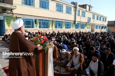 اقامه نماز عید سعید فطر در محله گلشهر (۲۲ فروردین ۱۴۰۳)