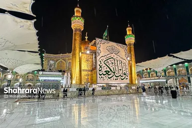 گزارش تصویری | حال‌وهوای حرم مطهر حضرت امیرالمومنین (ع) در آستانه سالروز ولادت ایشان و روز پدر