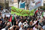 حضور پر شور مهاجرین افغانستانی در راهپیمایی روز قدس مشهد