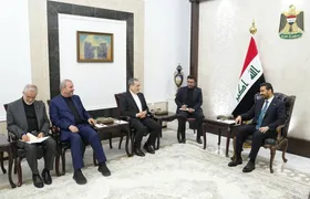 عراقچی با نخست وزیر جدید عراق دیدار کرد