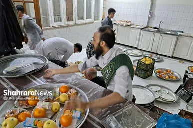 جشن بزرگ مهاجران افغانستانی به مناسبت نیمه شعبان در مشهد