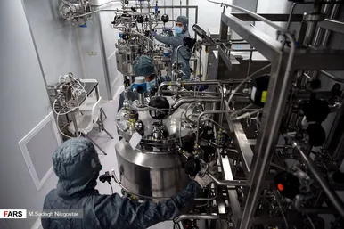 خط اول تولید واکسن کووایران برکت