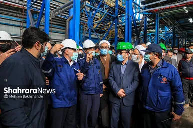 بهره برداری از واحد تولیدی کنسانتره سنگ آهن در سنگان خواف