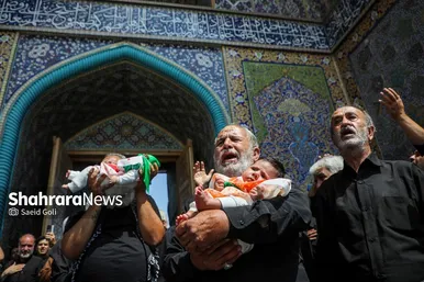 گزارش تصویری | عاشورای حسینی در مشهد (۴ تیرماه ۱۴۰۵)