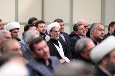 عکس‌هایی از دیدار مسئولان قوه قضائیه با رهبر معظم انقلاب (۲۵ تیر ۱۴۰۴)