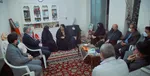 دیدار عضو هیئت رییسه شورای اسلامی مشهد و شهردار منطقه ثامن با مادر طلبه بسیجی شهید علیرضا غفاریان