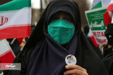 گزارش تصویری حضور باشکوه مردم مشهد در راهپیمایی ۲۲ بهمن - ۲