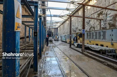 بازدید مدیران شهری و مسئولان قضایی از خط ۴ مترو