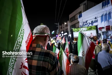 گزارش تصویری | صد و نود و یکمین شب حضور مردم مشهد در سنگر خیابان